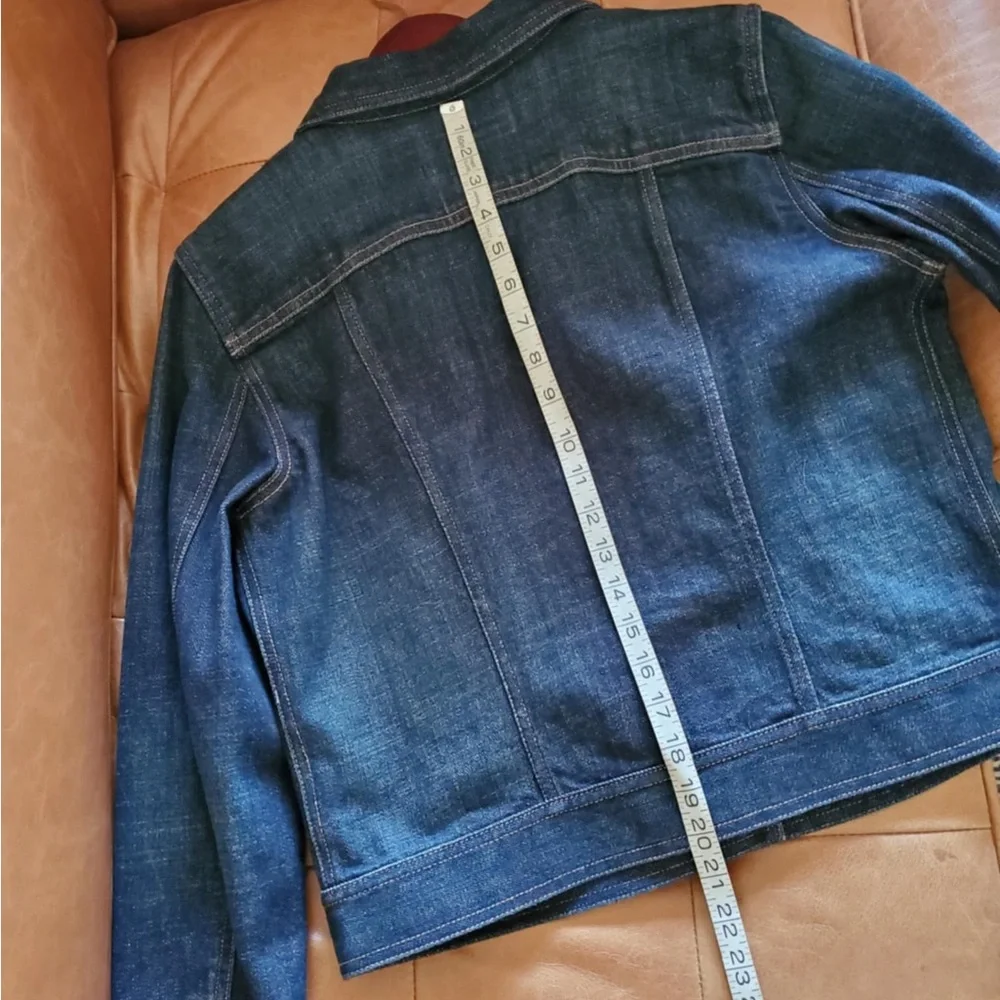 Lauren Ralph Lauren Trucker Jean Jacket Size L Lauren Jeans Co. Denim - Picture 9 of 9